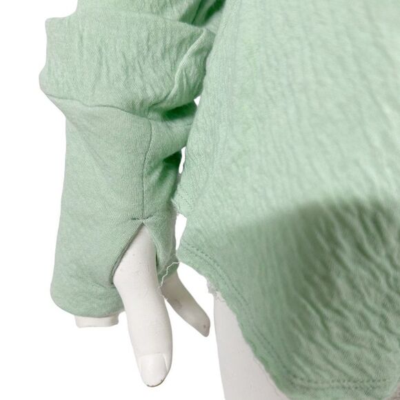 Evy's Tree Kristina Mint Drape Front Knit Cardigan Womens Size S Small - Picture 5 of 10